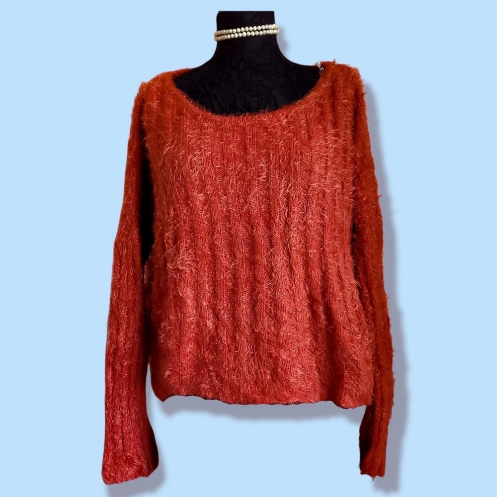 Charlotte Russe fuzzy sweater